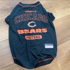 NFL Chicago bears dog outfit